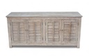 Recmlaimed Wood Shutter Door Side Board 