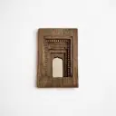 Handcrafted Temple Mirror | Wooden Arch Mirror | 3 Color Variants 