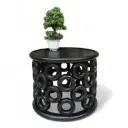 Solid Mango Round Coffee Table 