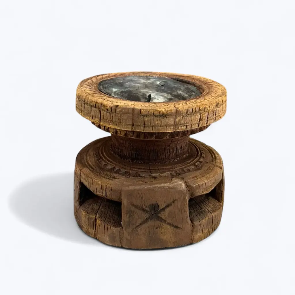 Vintage Seeder Candle Holder 