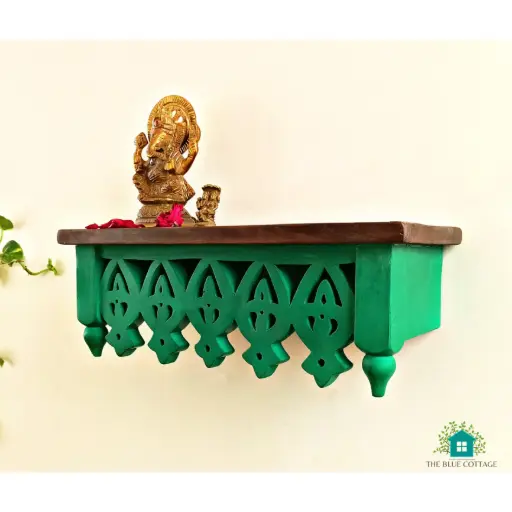 Wooden Wall Hanging Shelf 