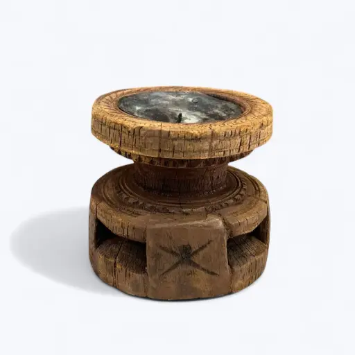 Vintage Seeder Candle Holder 